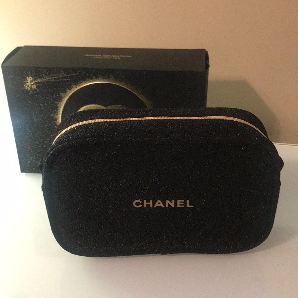 Chanel Holiday Makeup Bag